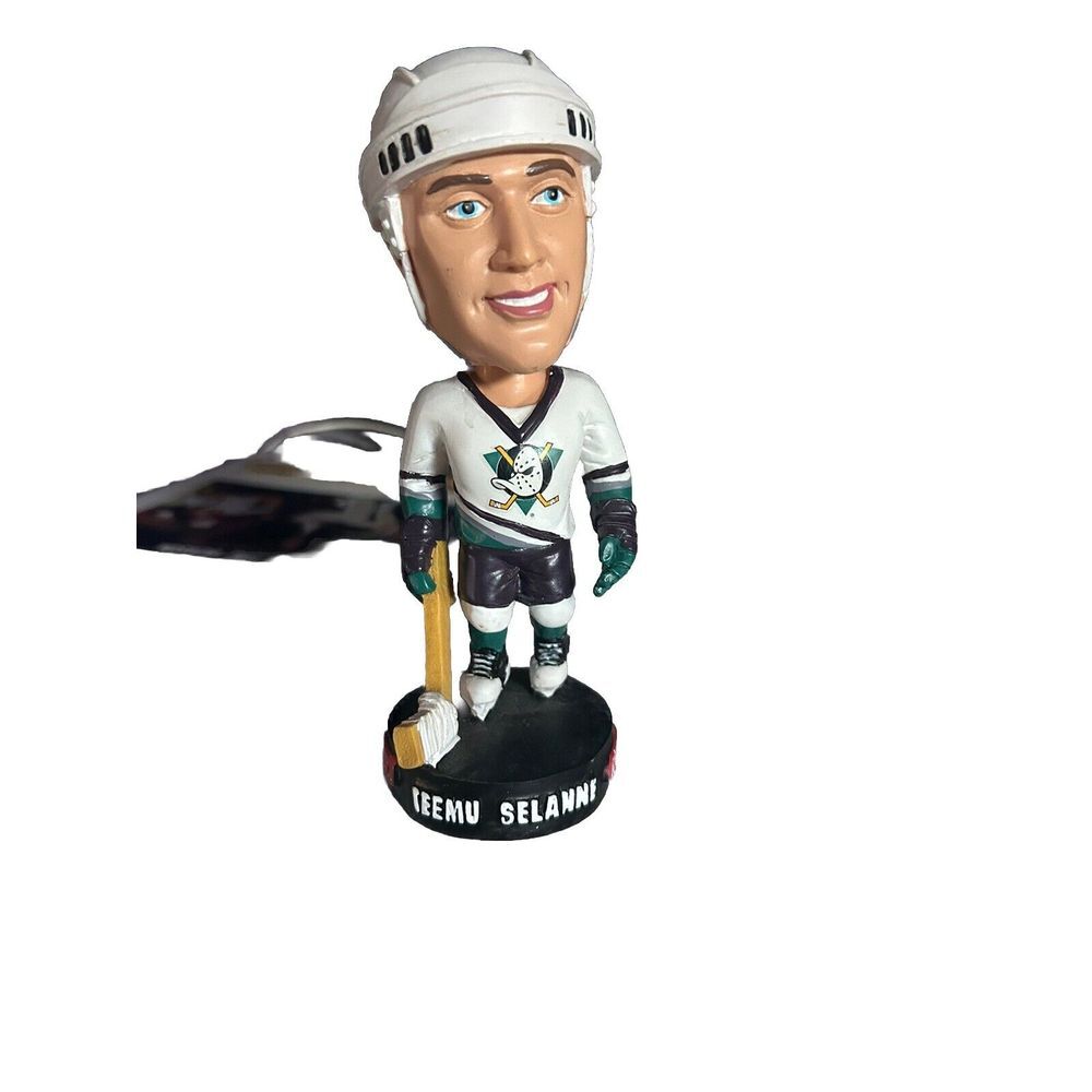 Vintage Mighty Ducks Teemu Selanne 2001‎ Bobblehead super rare bd&a